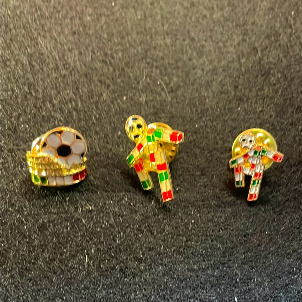 1990 FIFA World Cup 3 Pins